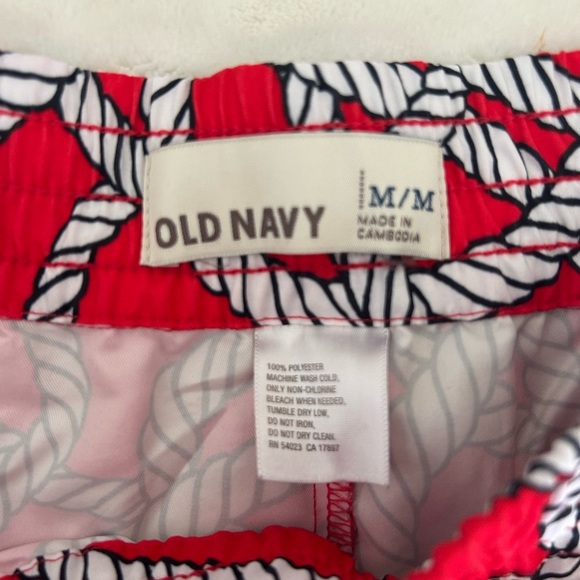 Nautical Themed Swim Shorts - Picture 2 of 3
